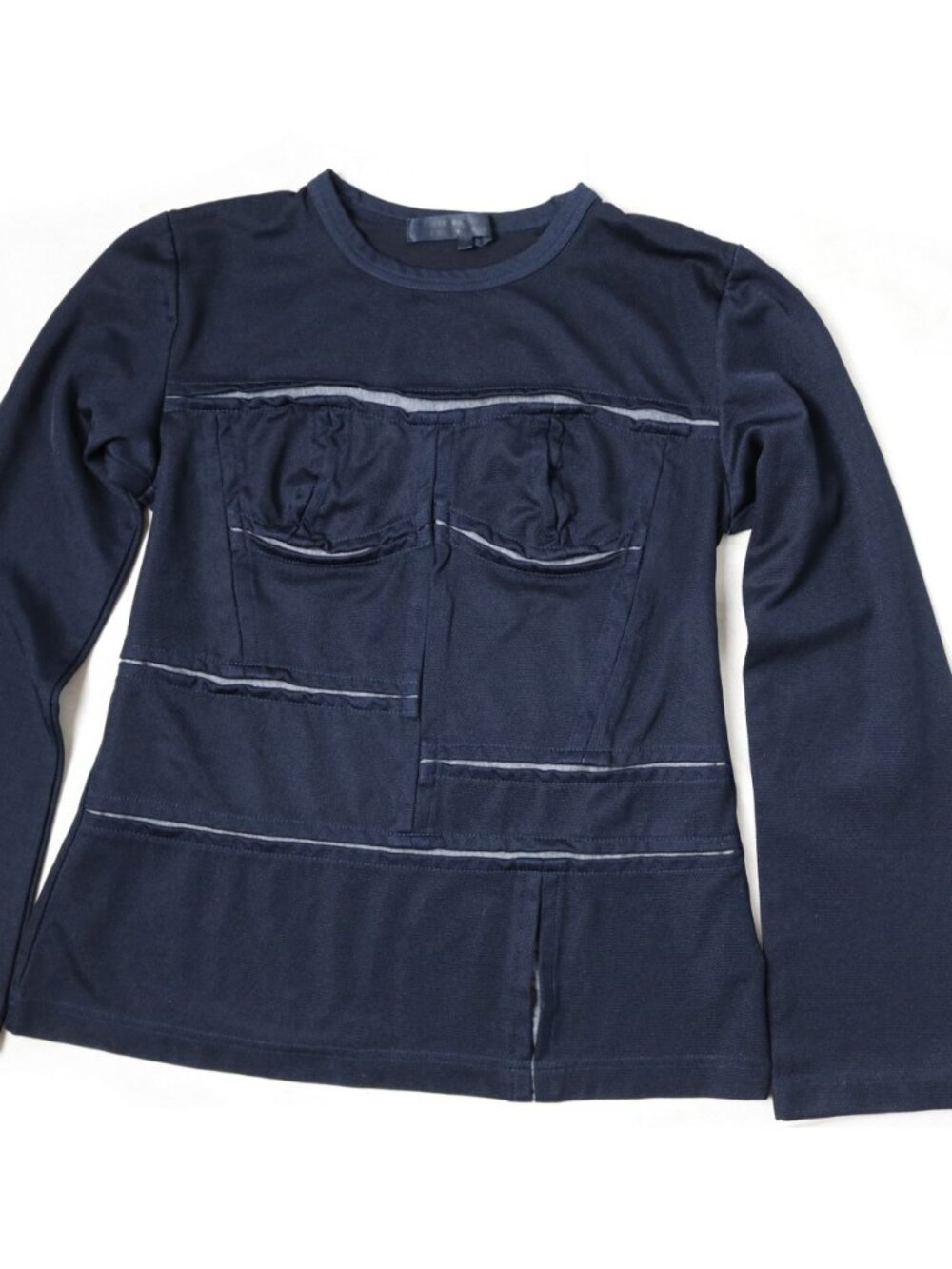 rare Comme Des Garcons AD2005 panel structured top